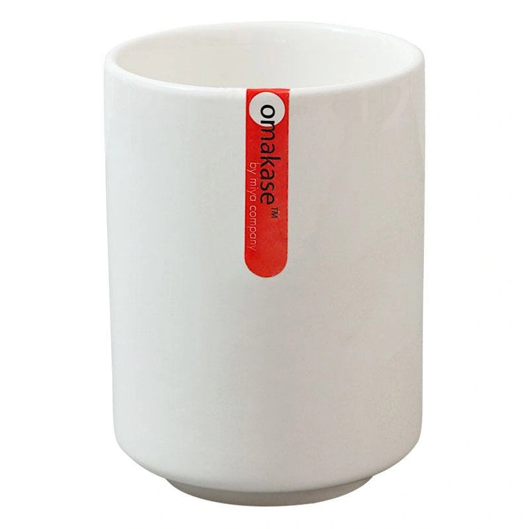 Japanese White Teacup - 10 Oz.