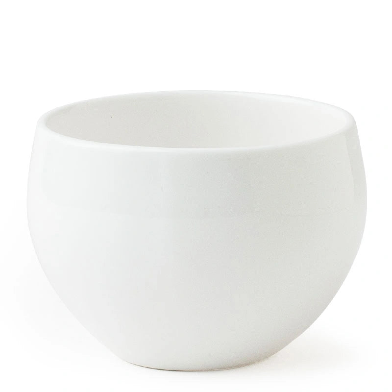 Japanese White Teacup - 4 Oz.