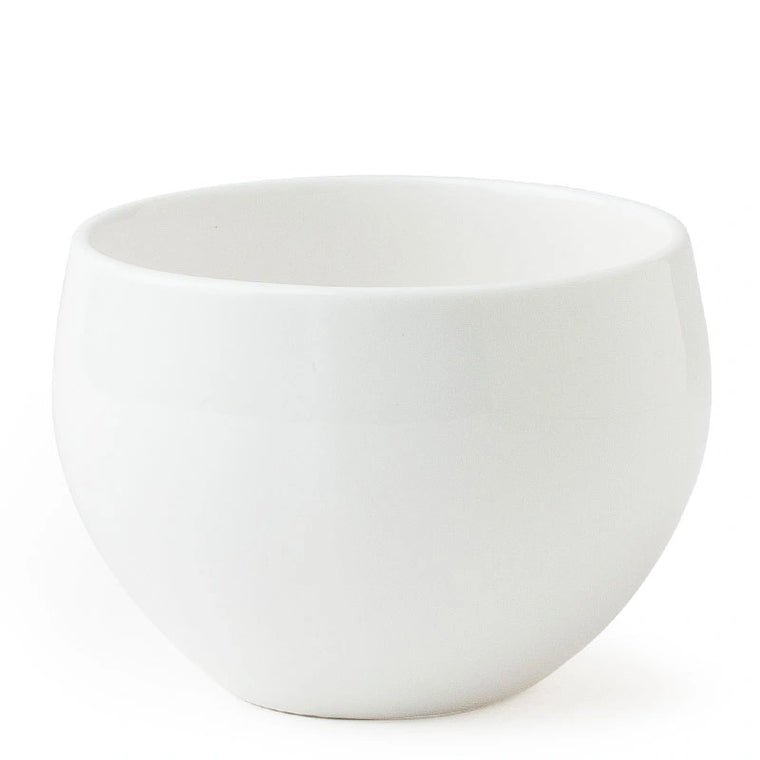 Japanese White Teacup - 4 Oz.