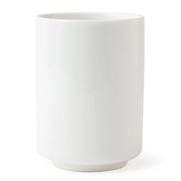 Japanese White Teacup - 10 Oz.
