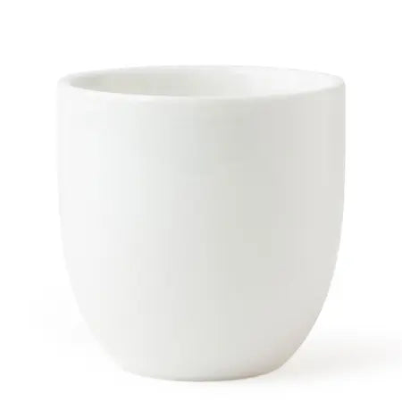 Japanese White Teacup - 8 Oz.