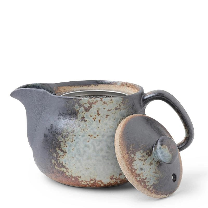 Teapot Mingei Bizen Style (8oz)