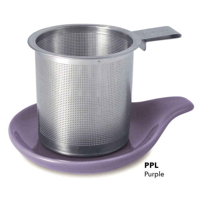 Hook Handle Tea Infuser & Dish Set