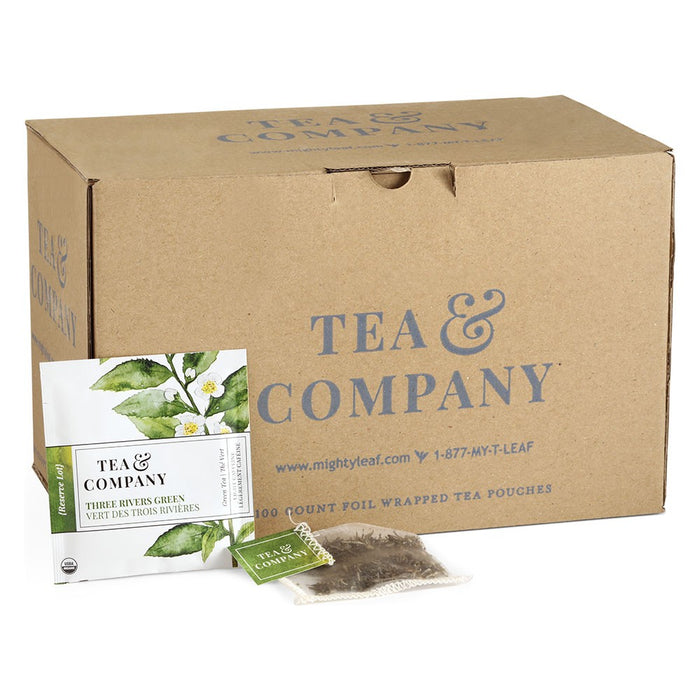 Organic Three Rivers Green 100-Ct. Tea Bags