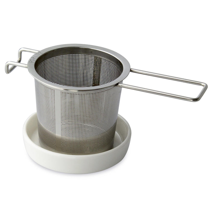 Tea Infuser: Strainer & Dish Set