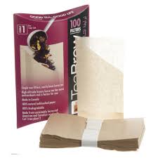 Tea Brew Paper Filters, Loose Leaf Tea.